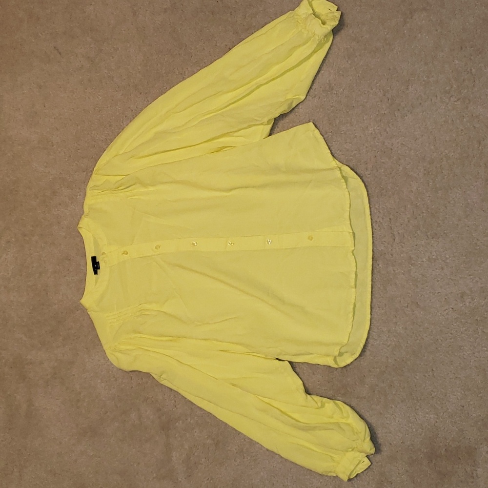 a.n.a Yellow Women's Blouse